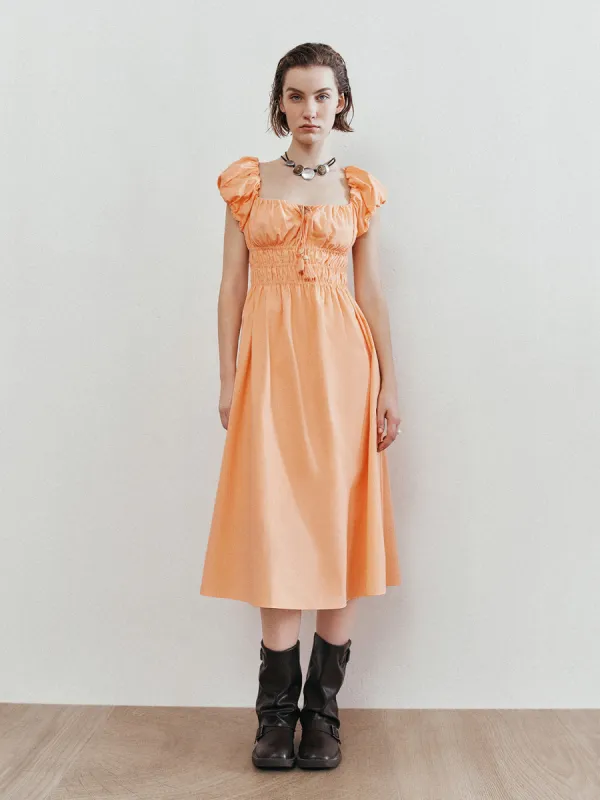 Frill Trim A-Line Dresses sold by Urban Revivo