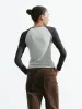 Raglan Sleeve Skinny T-Shirts sold by Urban Revivo
