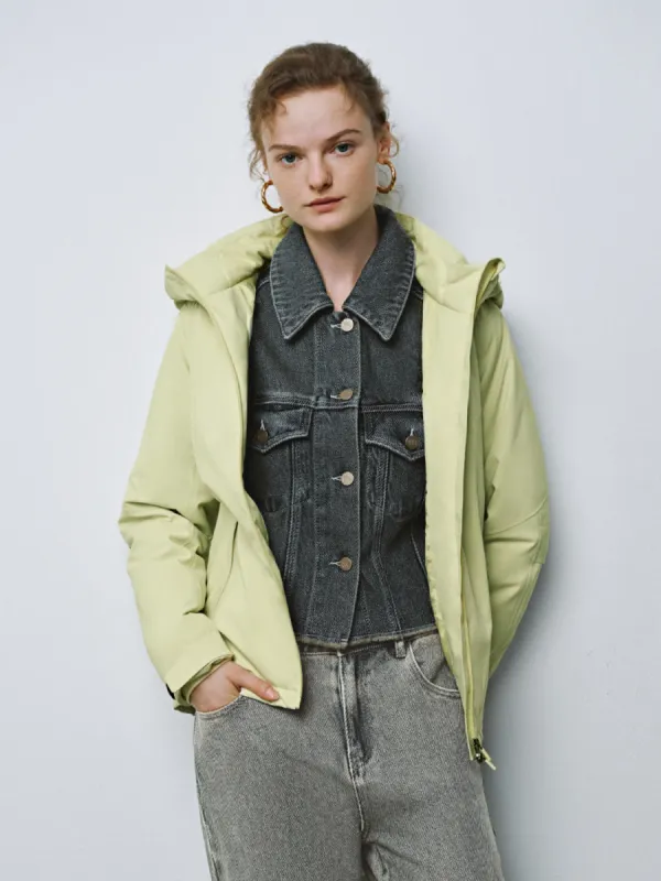 Zip Up Front Padded Coats sold by Urban Revivo