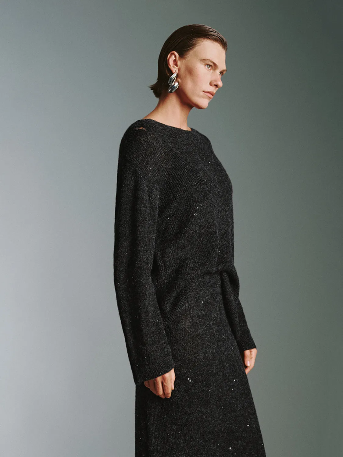 Knitted Long Sleeve T-Shirts sold by Urban Revivo product image thumbnail 5