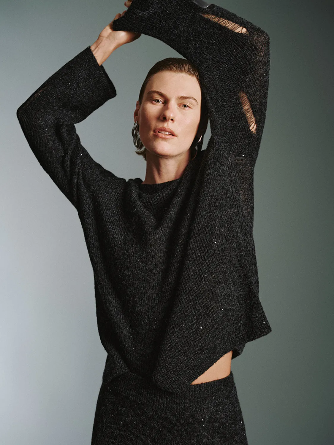 Knitted Long Sleeve T-Shirts sold by Urban Revivo