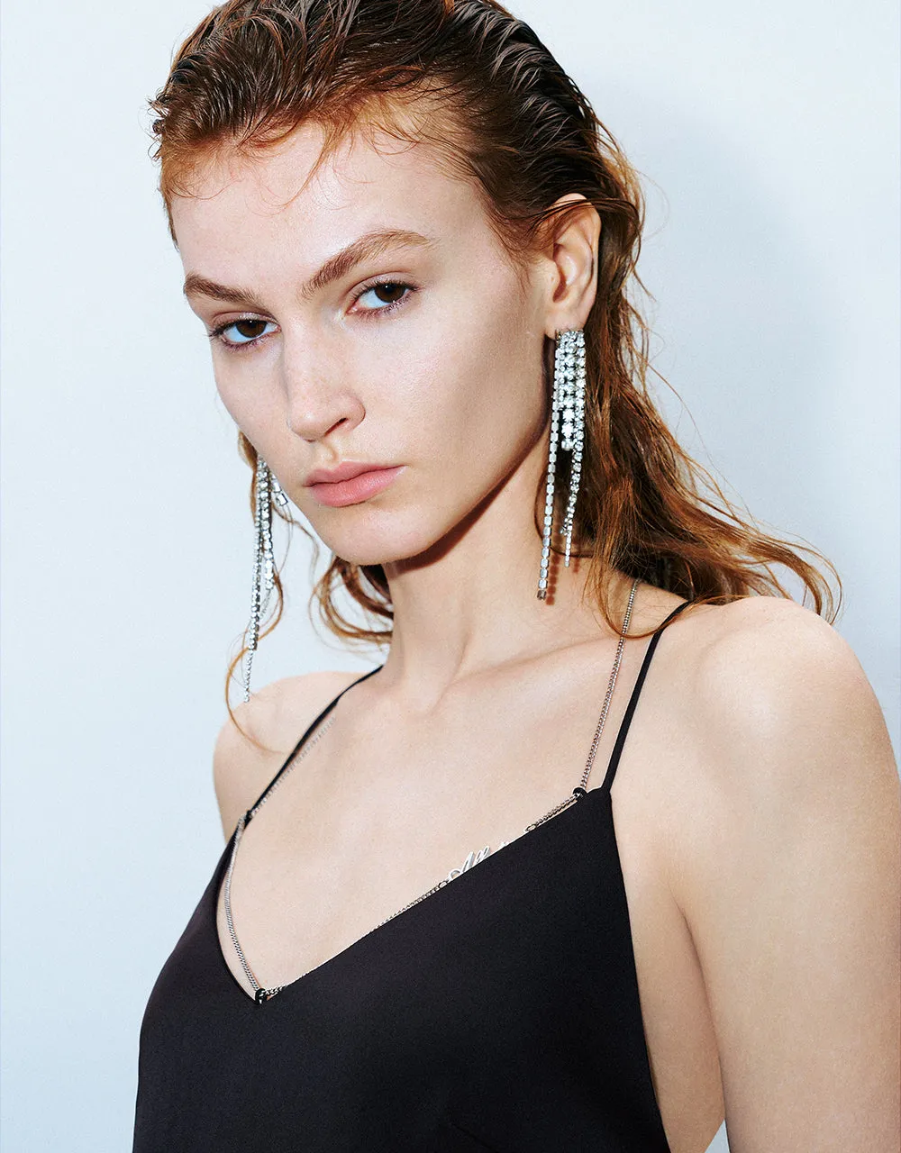 V Neck A-Line Cami Dress sold by Urban Revivo product image thumbnail 3