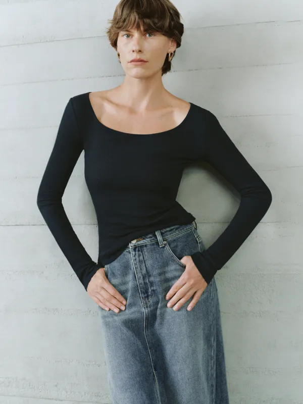 Skinny Long Sleeve T-Shirts sold by Urban Revivo