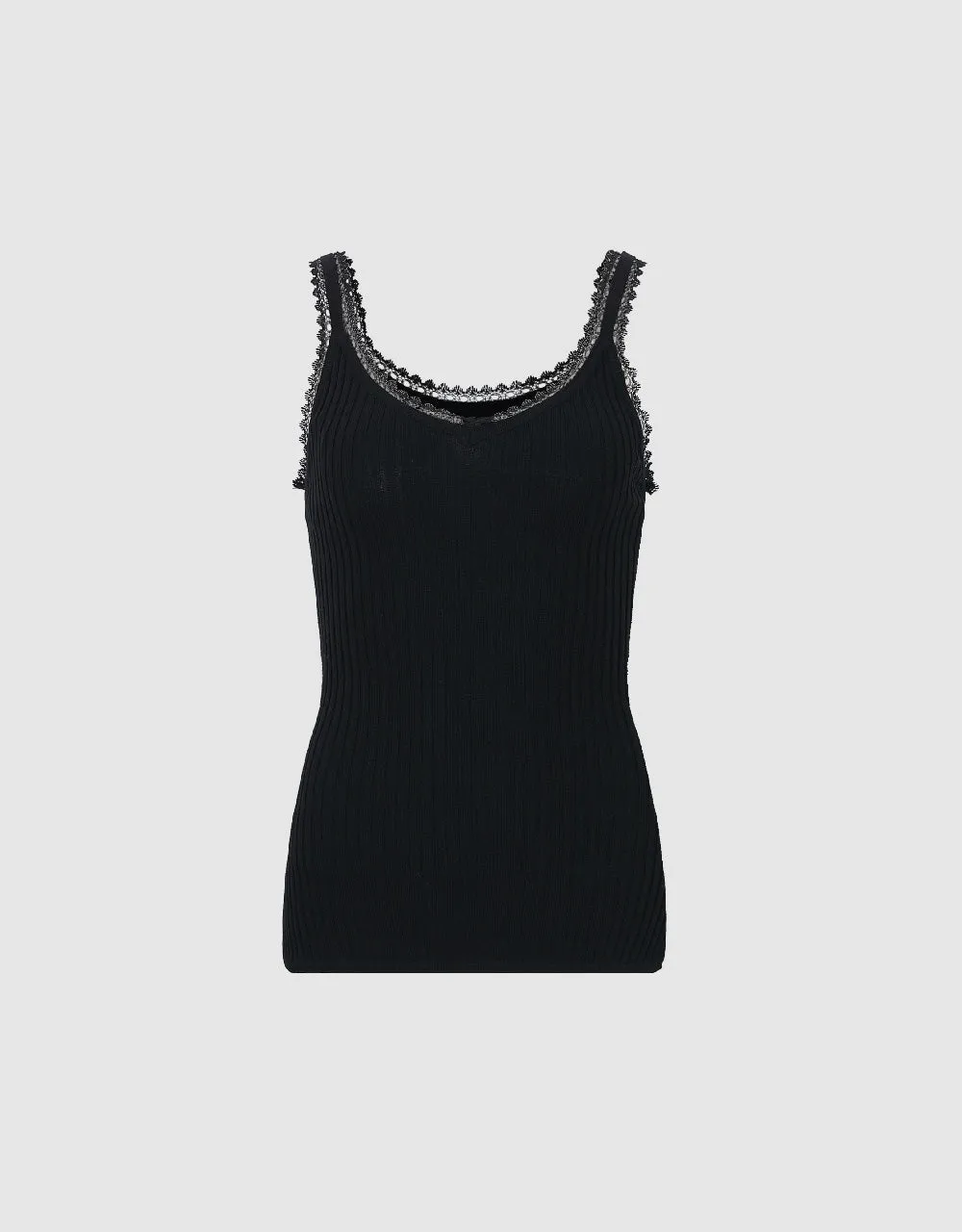 Tweed Knitted Tank Top sold by Urban Revivo product image thumbnail 4