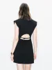 Sleeveless V-Neck A-Line Dress sold by Urban Revivo