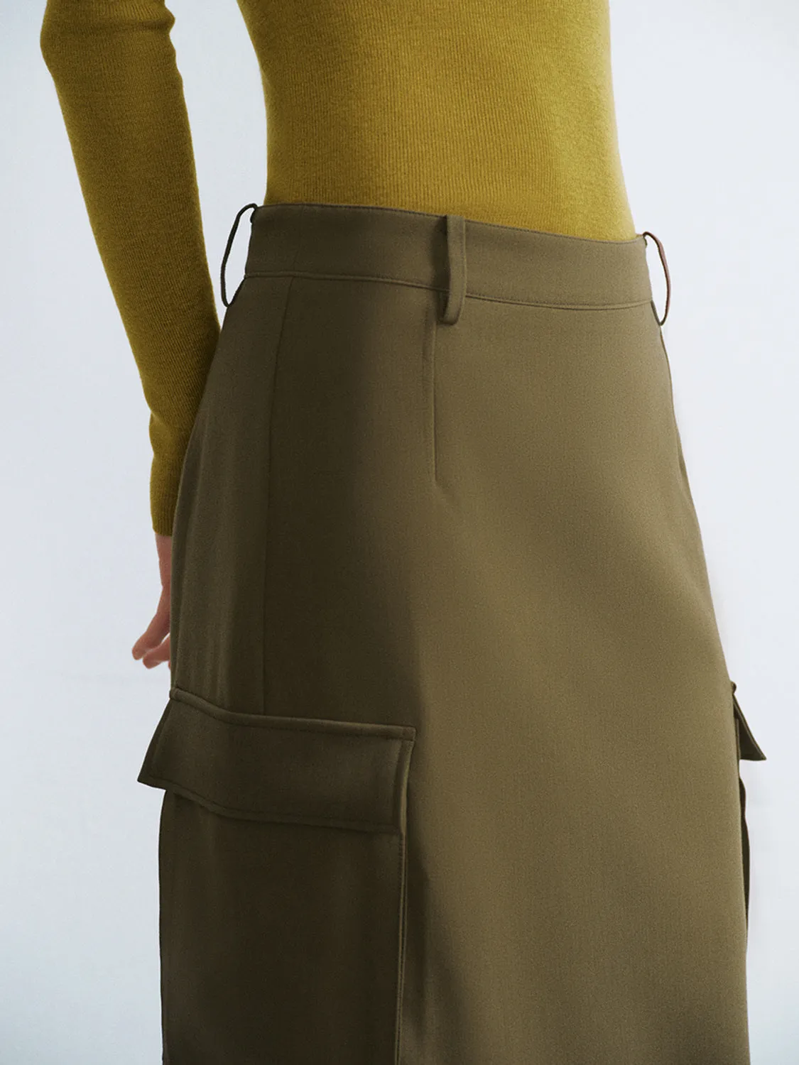 Midi Straight Skirt sold by Urban Revivo product image thumbnail 4