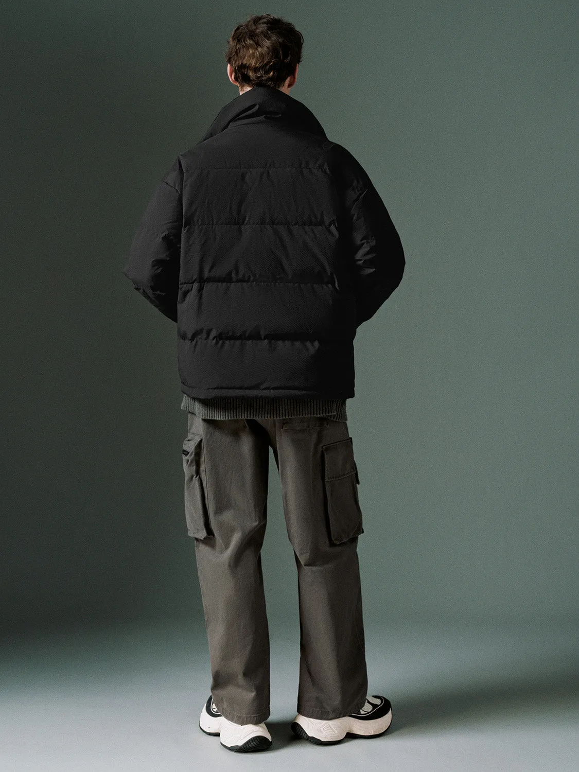 Side Pocket Wide-Leg Pants sold by Urban Revivo product image thumbnail 4