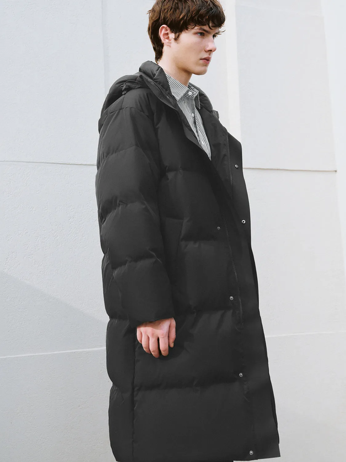 Longline Padded Down Outerwear sold by Urban Revivo product image thumbnail 5