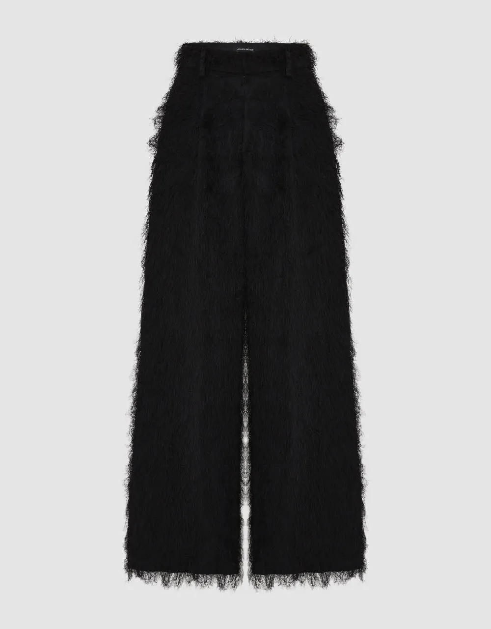 Fuzzy Wide-Leg Pants sold by Urban Revivo