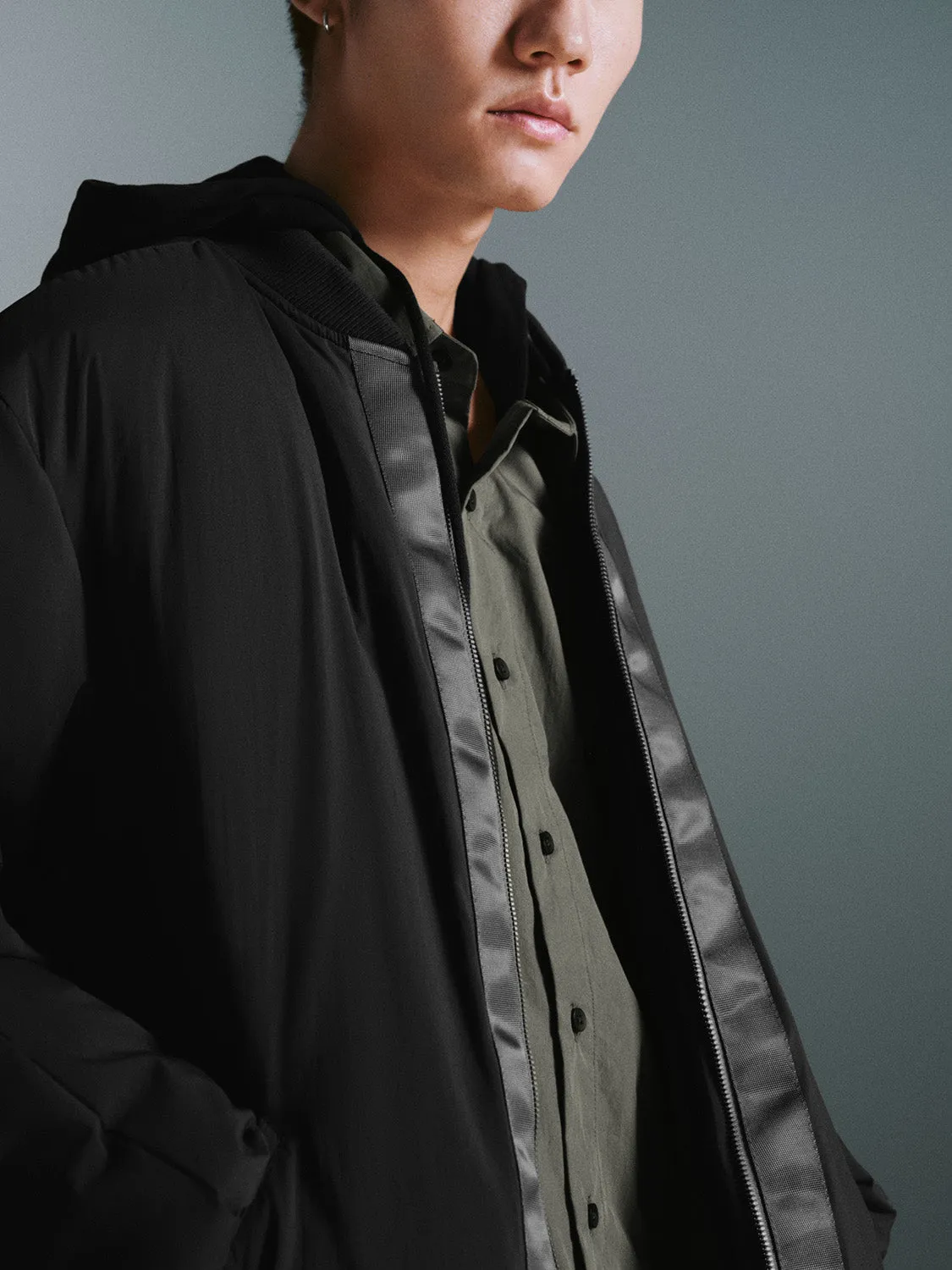 Zip Up Front Down Outerwear sold by Urban Revivo product image thumbnail 5