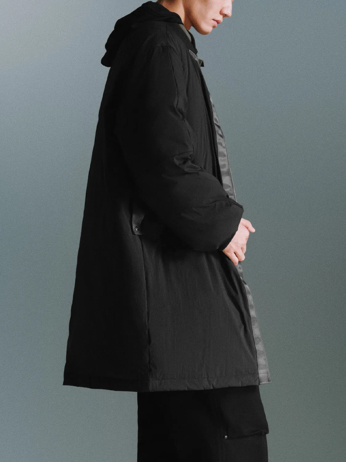 Zip Up Front Down Outerwear sold by Urban Revivo product image thumbnail 2