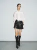 Vegan Leather Shorts With Chain sold by Urban Revivo