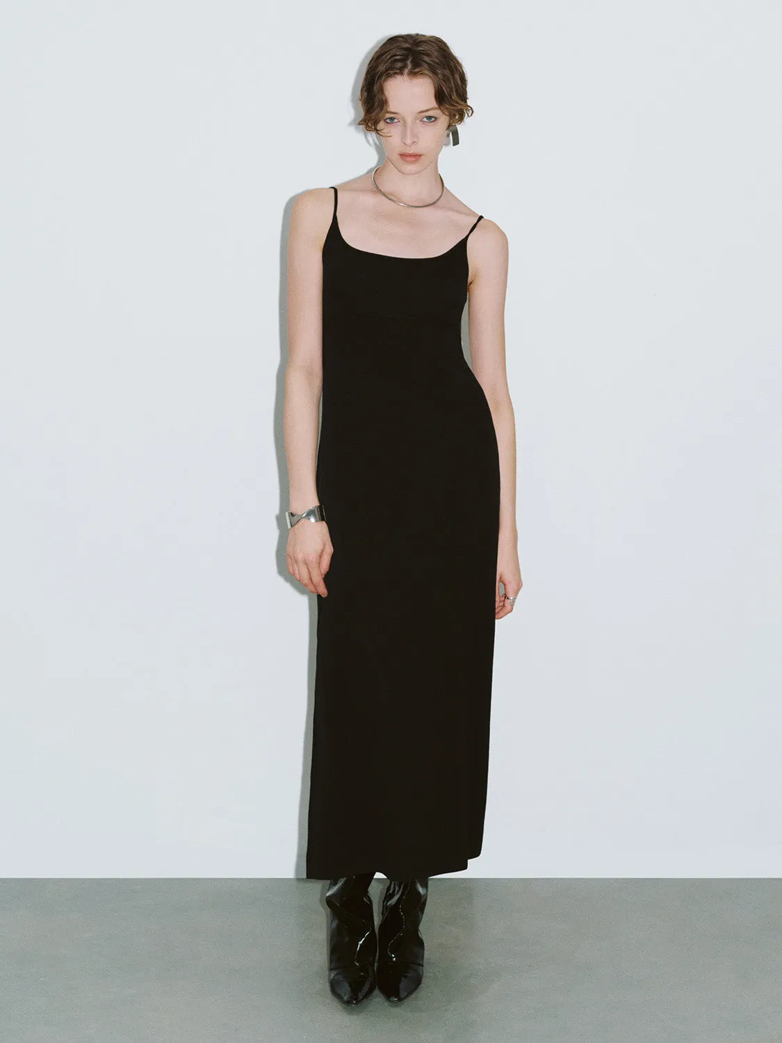 U Neck Skinny Cami Dress sold by Urban Revivo