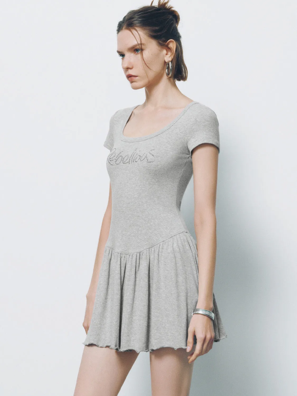 U Neck Skinny A-Line Dress sold by Urban Revivo product image thumbnail 2