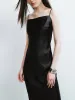 Square-cut Collar Straight Cami Dress sold by Urban Revivo