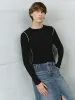 Skinny Knitted T-Shirts sold by Urban Revivo