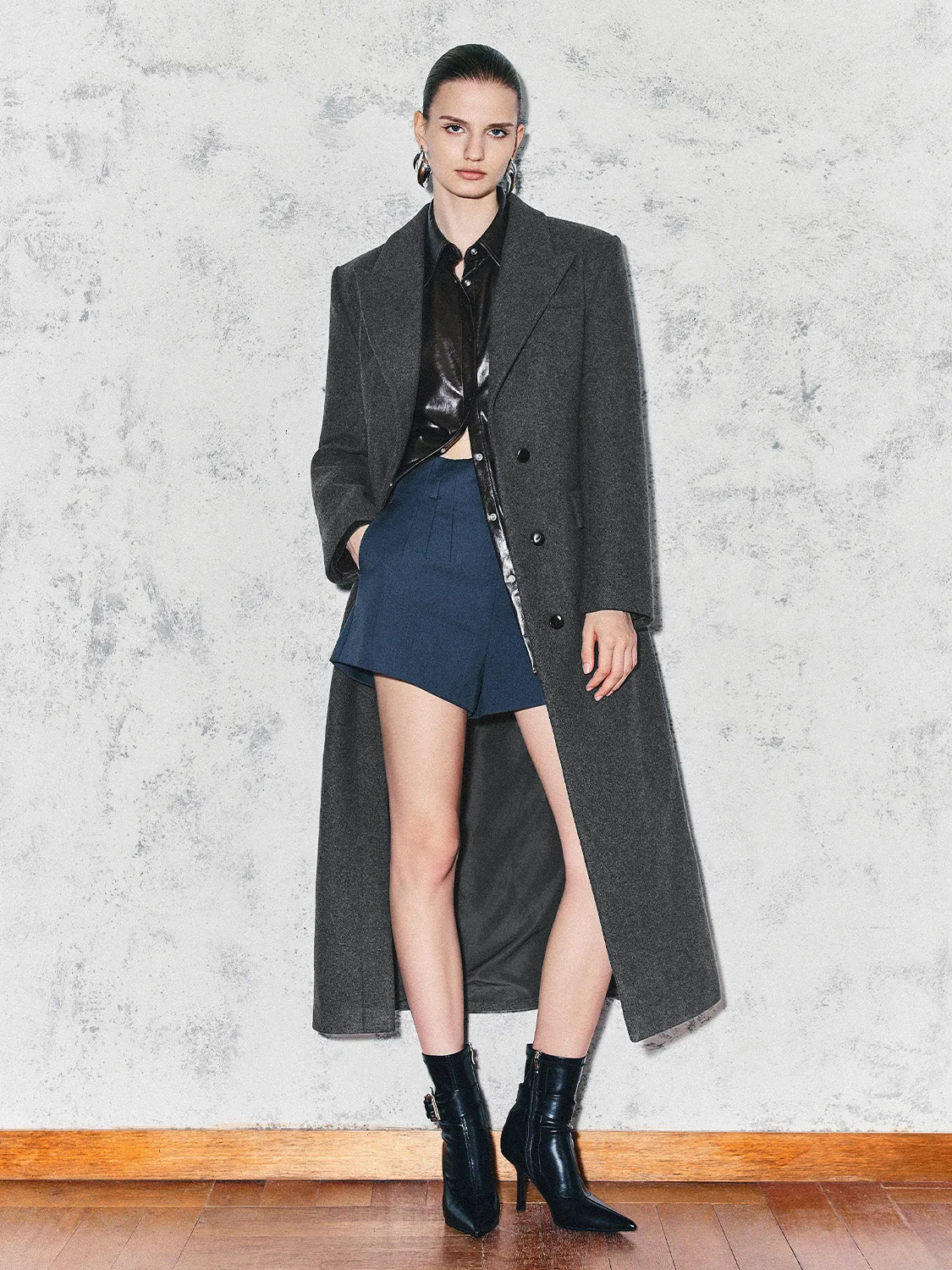 Single Breasted Lapel Coats sold by Urban Revivo