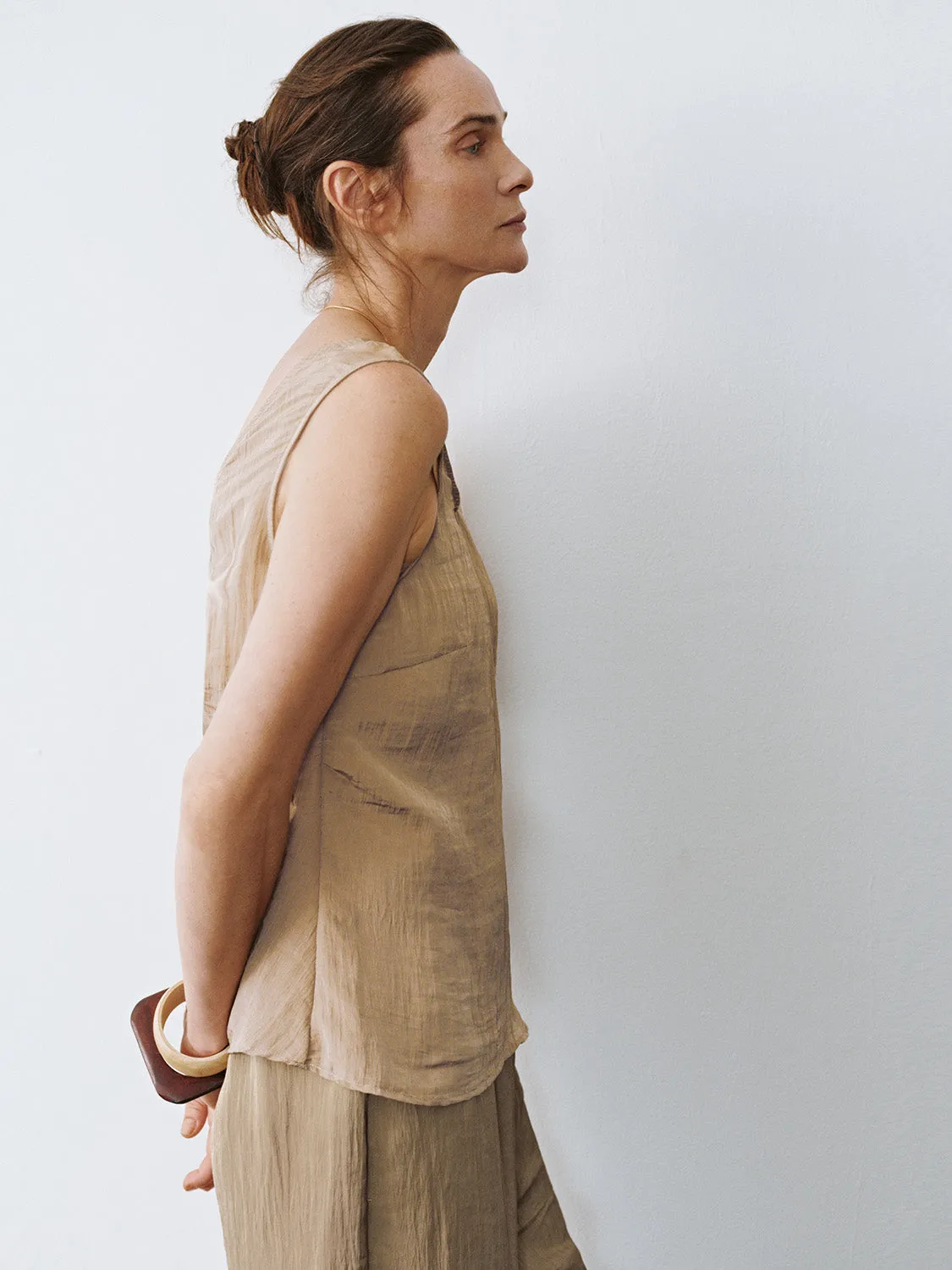 Shirred V-Neck Blouse sold by Urban Revivo product image thumbnail 2