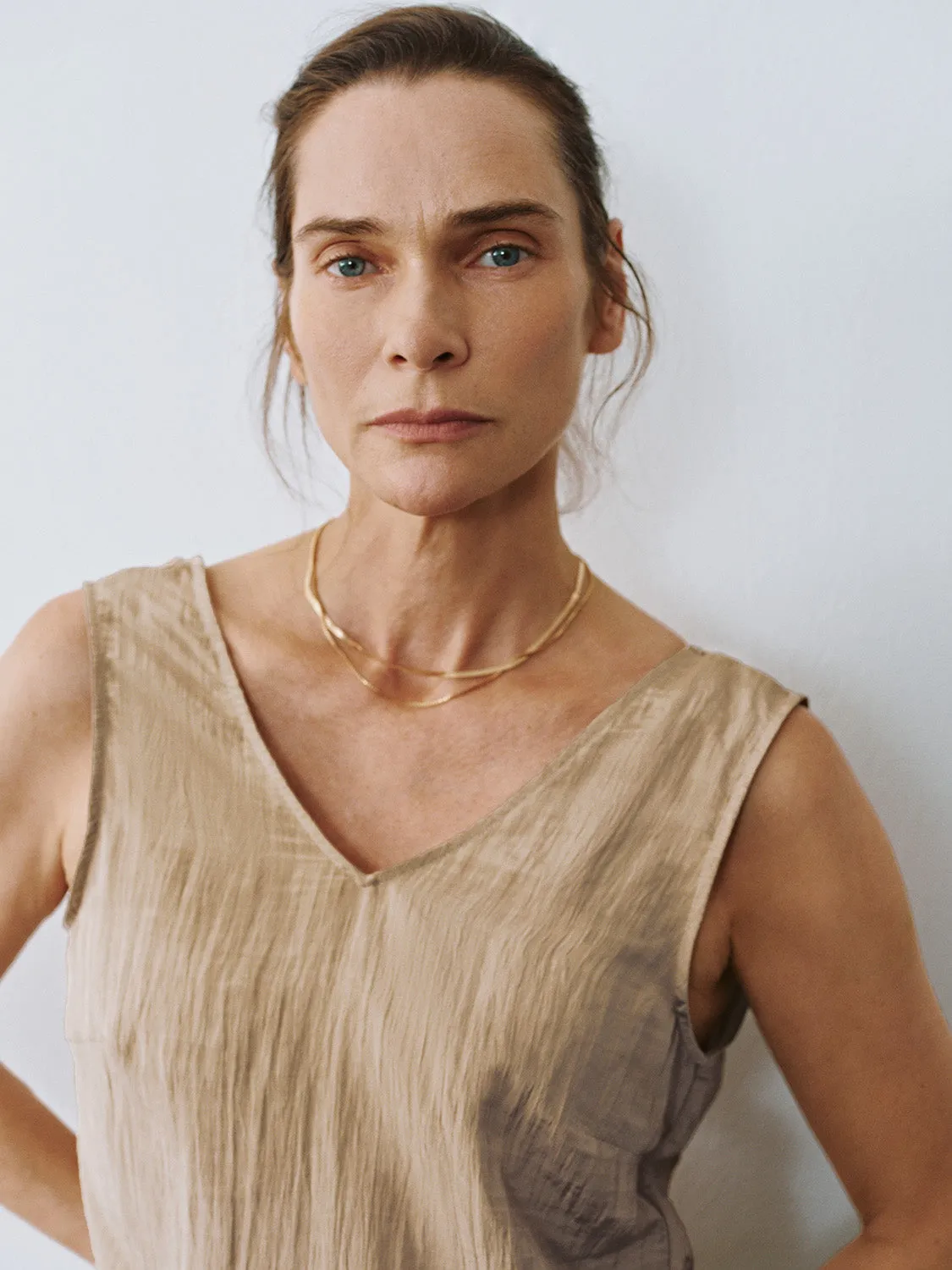 Shirred V-Neck Blouse sold by Urban Revivo product image thumbnail 5