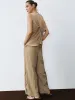 Shirred V-Neck Blouse sold by Urban Revivo