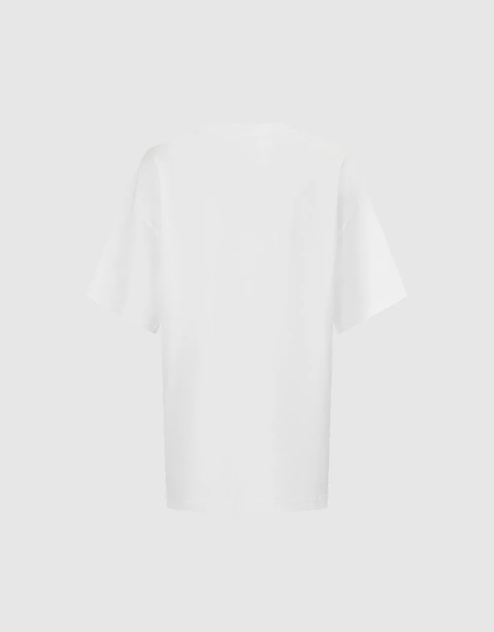 Printed Crew Neck Straight T-Shirt sold by Urban Revivo product image thumbnail 5