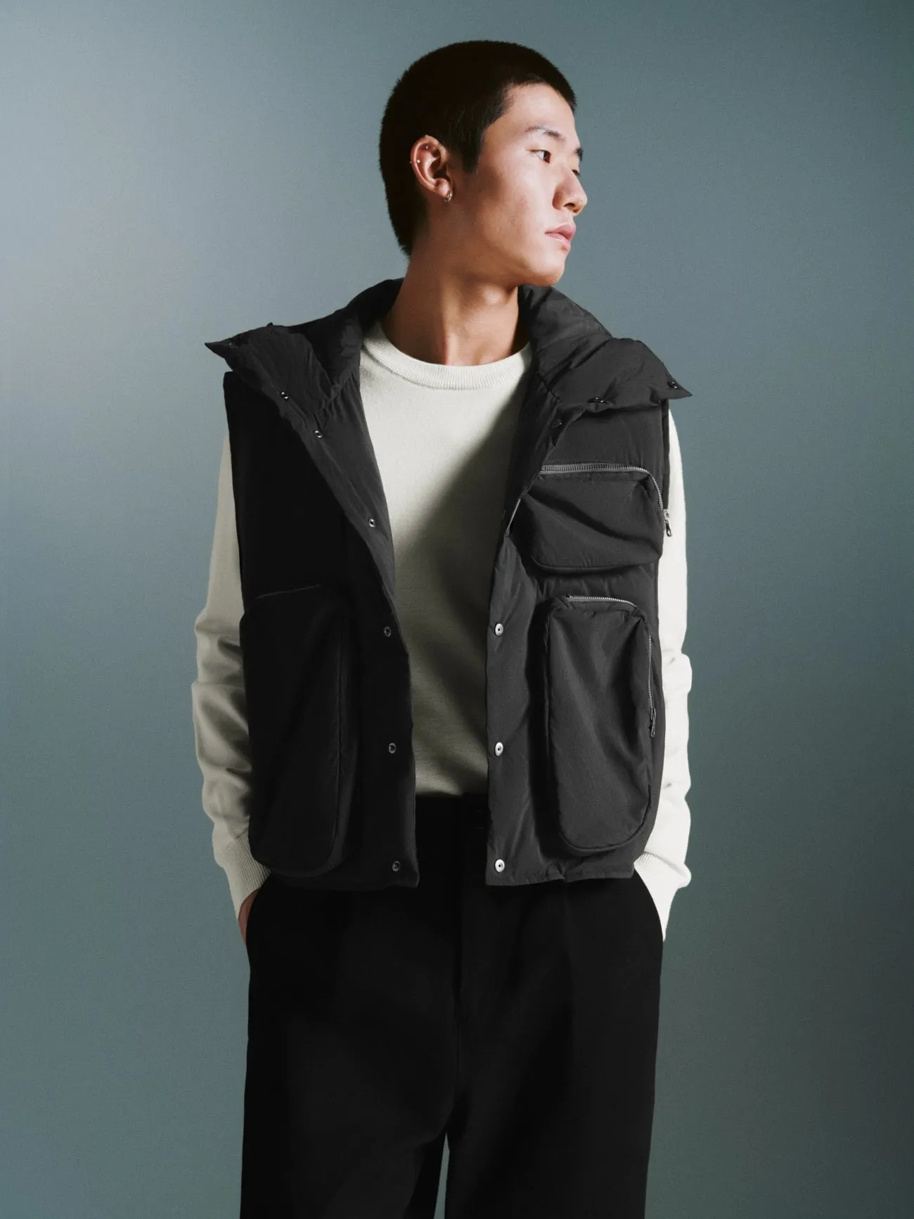 Multi Pocket Down Outerwear sold by Urban Revivo product image thumbnail 3