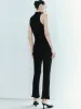 Mock Neck Skinny Knitted Tank Top sold by Urban Revivo