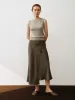 Midi A-Line Skirt sold by Urban Revivo