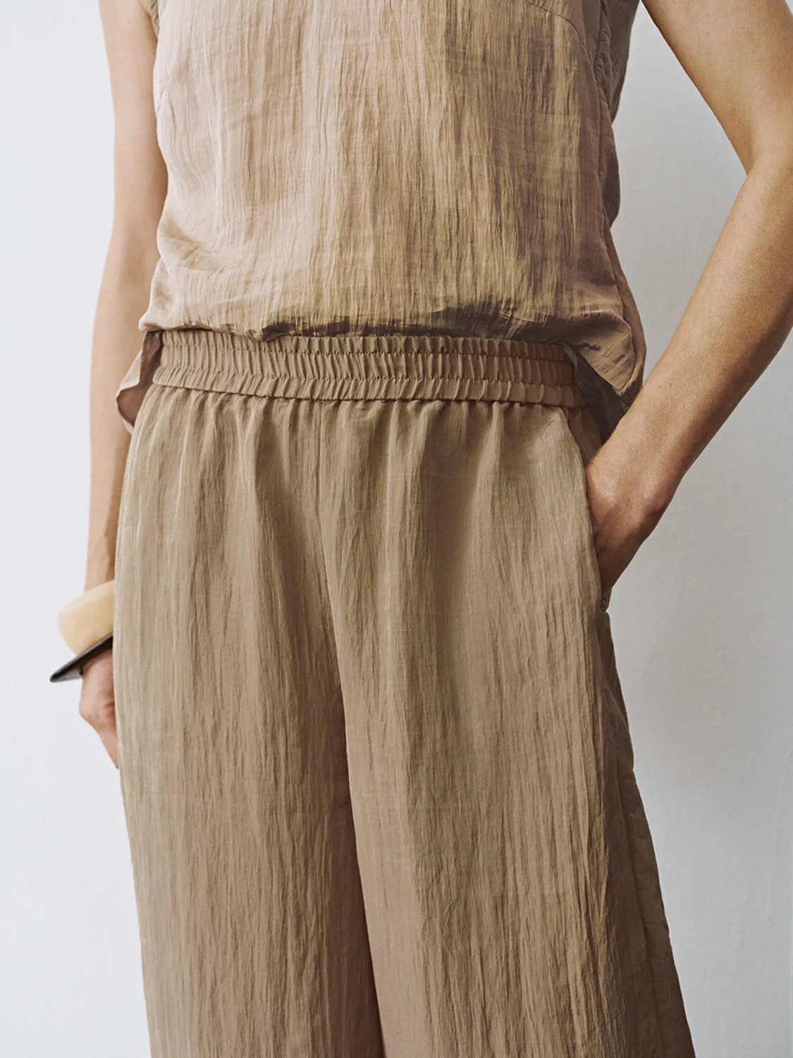Loose Wide-Leg Pants sold by Urban Revivo product image thumbnail 4