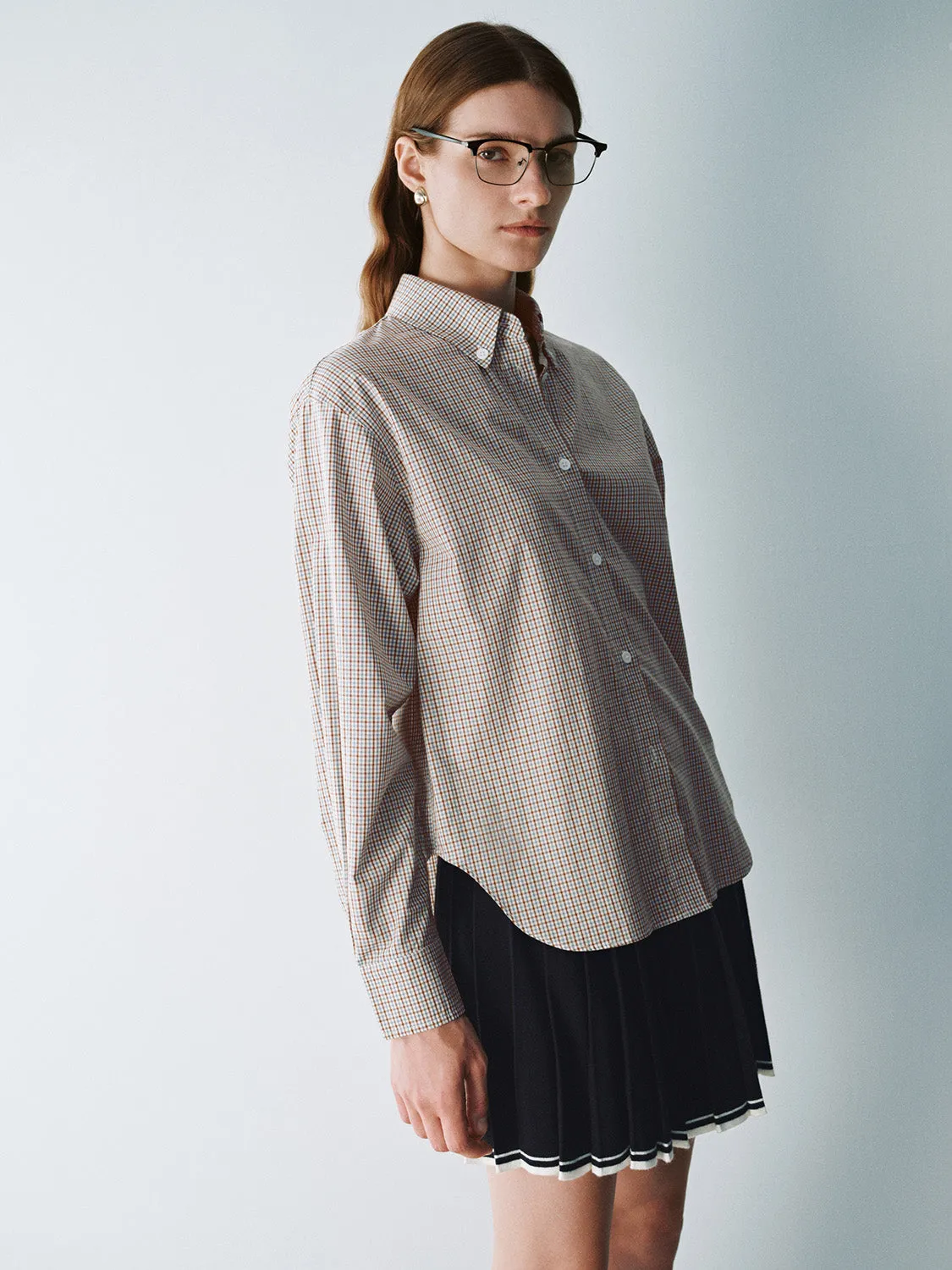 Loose Button Up Shirts sold by Urban Revivo product image thumbnail 2