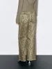 Leopard Printed Denim Jeans sold by Urban Revivo