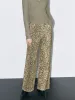 Leopard Printed Denim Jeans sold by Urban Revivo