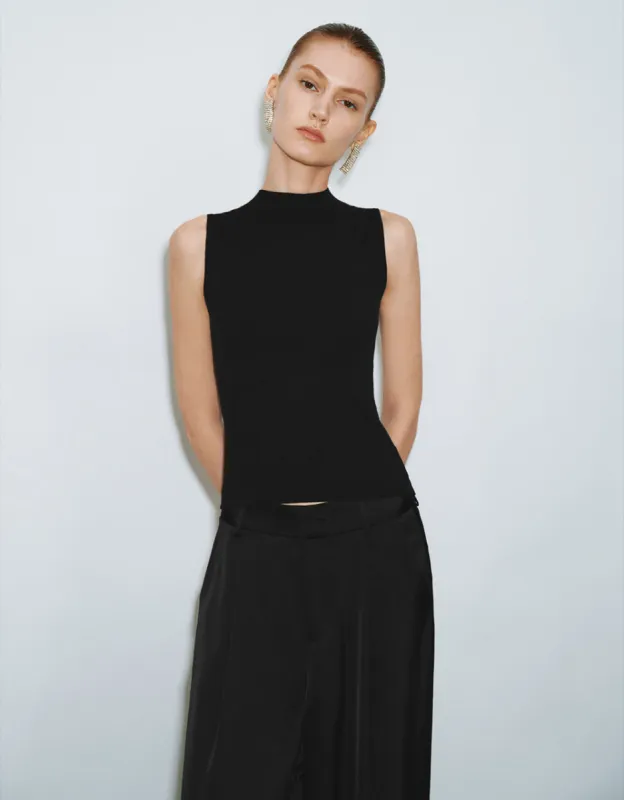 Knitted Tank Top sold by Urban Revivo