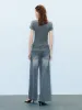 Halter Neck Skinny T-Shirt sold by Urban Revivo