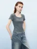 Halter Neck Skinny T-Shirt sold by Urban Revivo