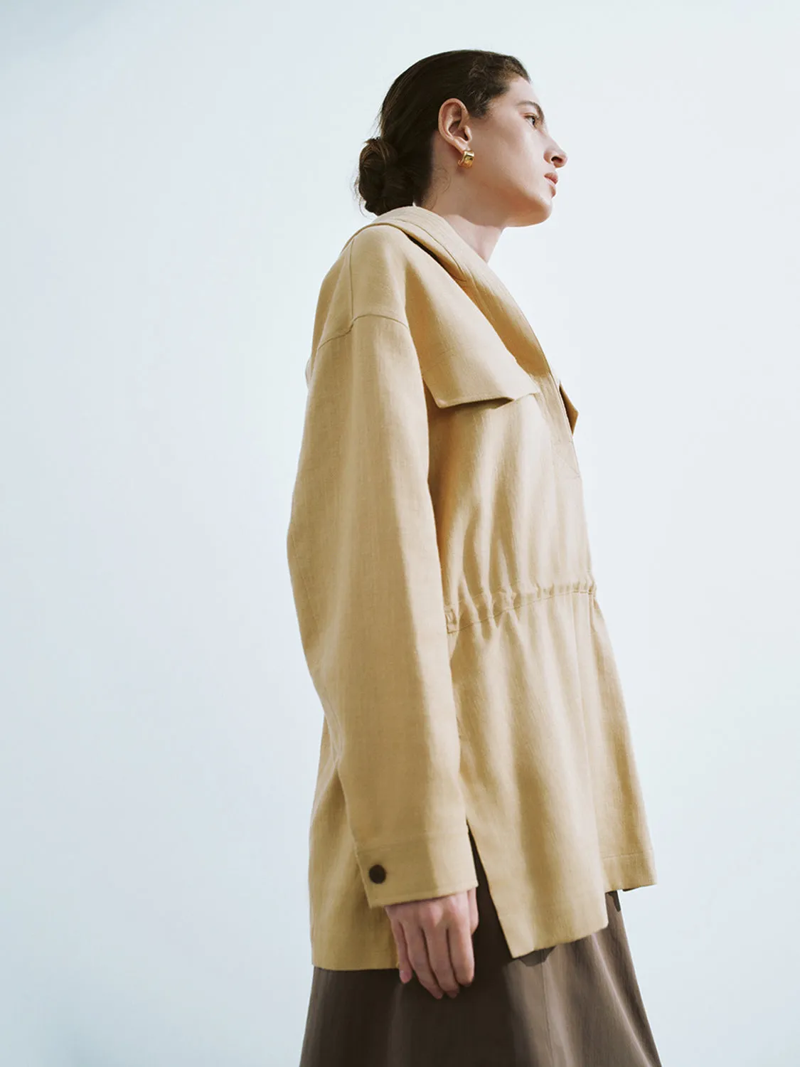 Flap Pocket Overhead Shirt sold by Urban Revivo product image thumbnail 3