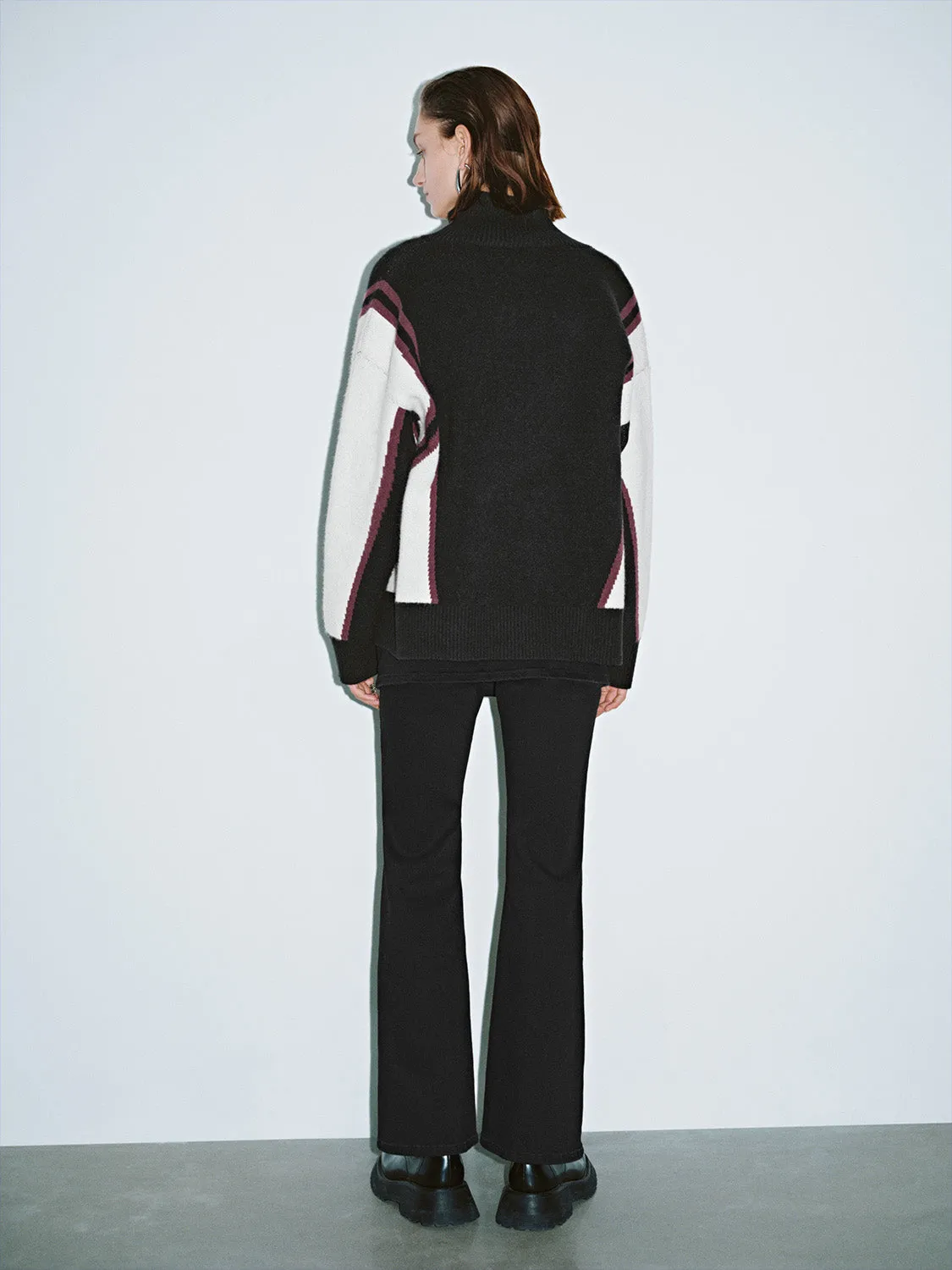 Zip Up Front Knitted Cardigans sold by Urban Revivo product image thumbnail 3