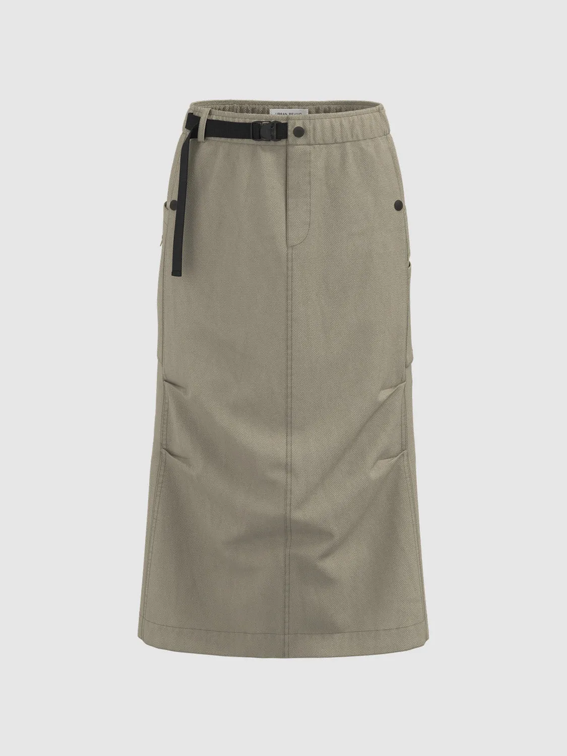 Regular Elastic Straight Skirts sold by Urban Revivo