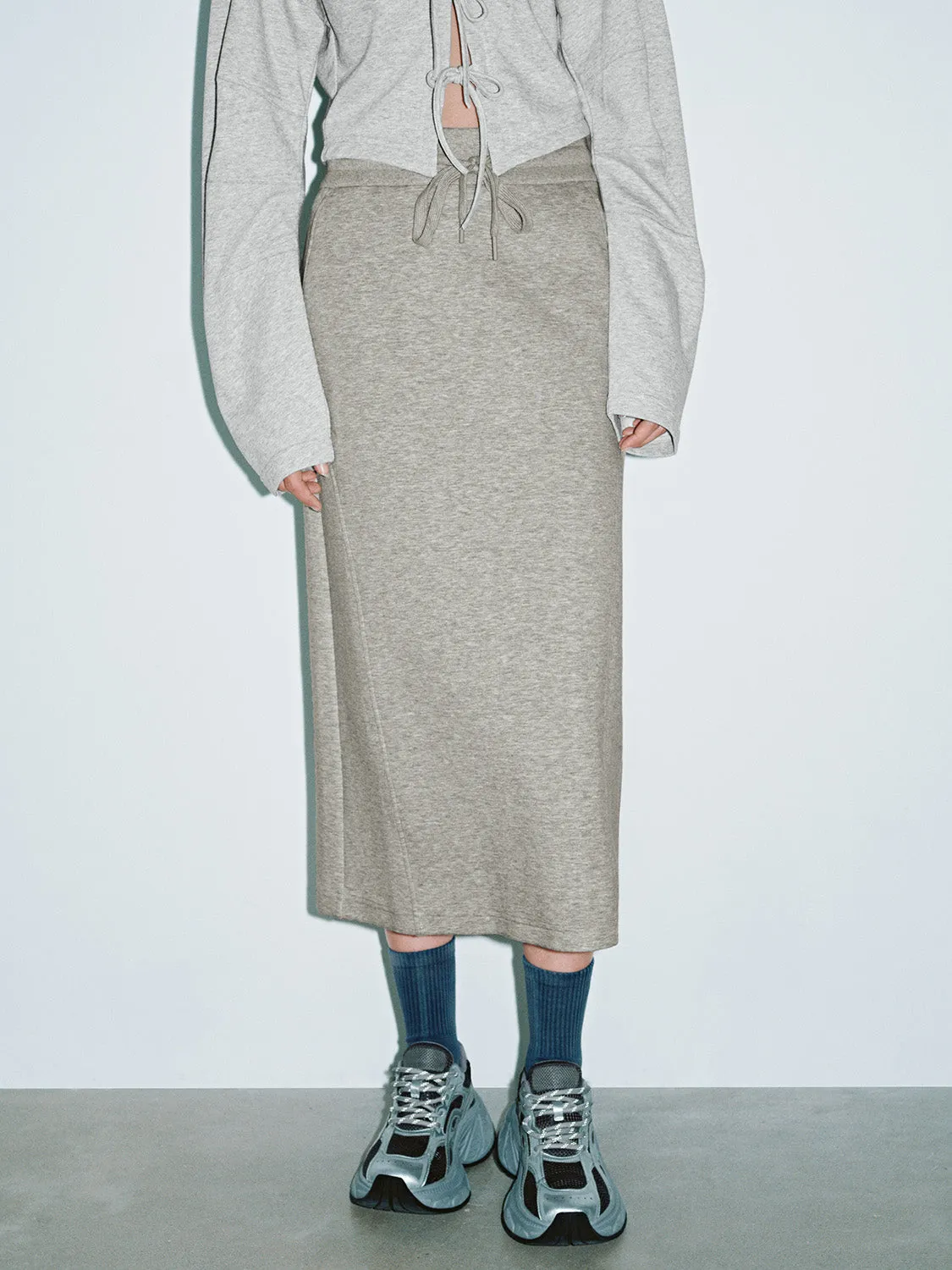 Drawstring Straight Skirts sold by Urban Revivo product image thumbnail 2