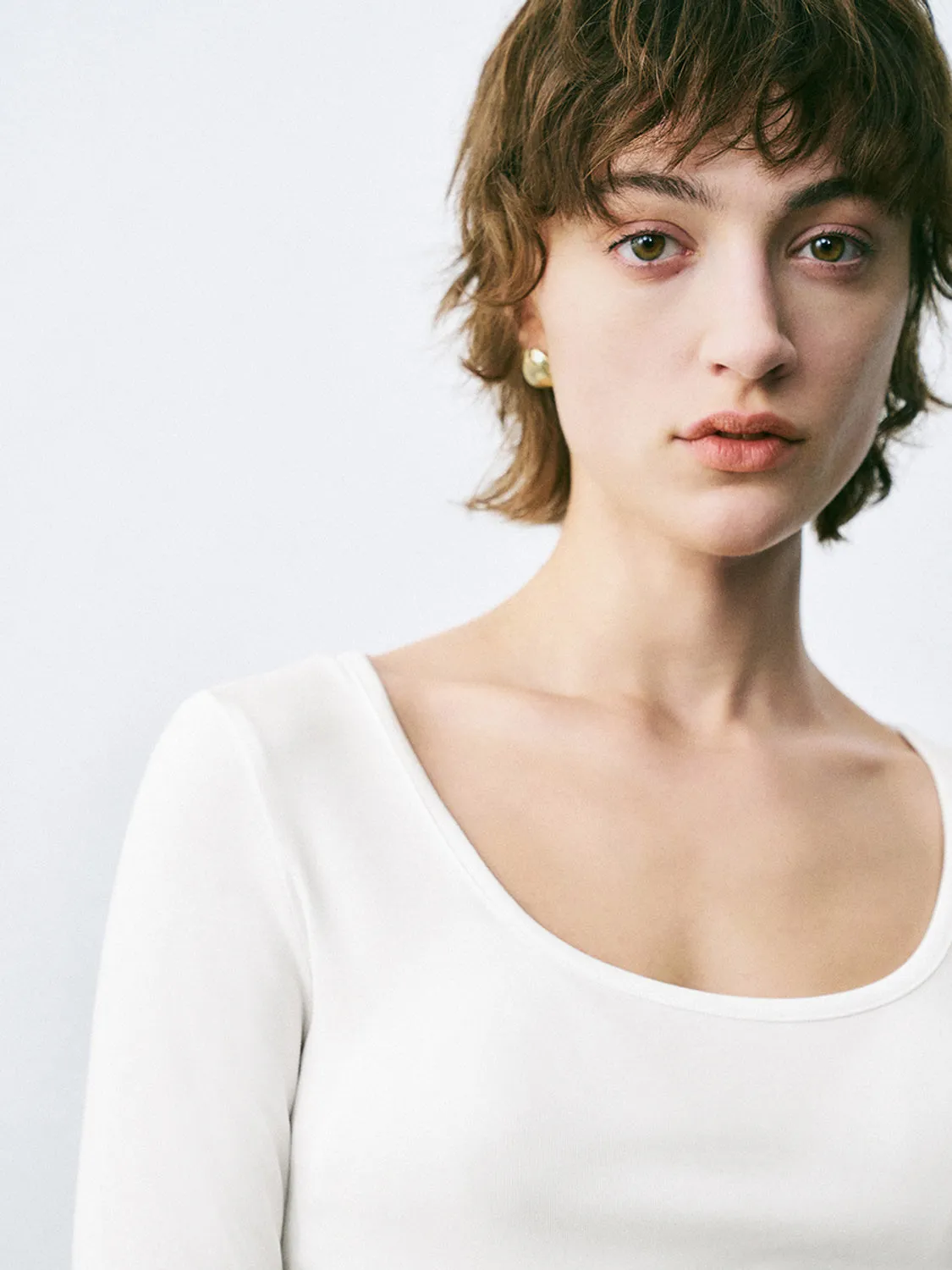 Skinny Long Sleeve T-Shirts sold by Urban Revivo product image thumbnail 3
