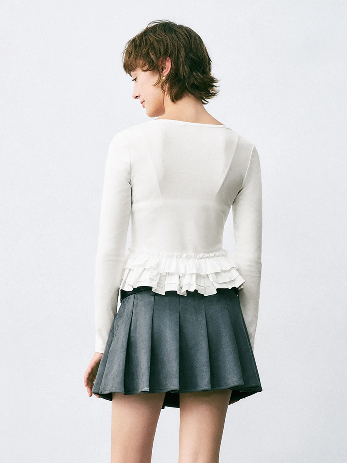 Skinny Long Sleeve T-Shirts sold by Urban Revivo product image thumbnail 2