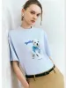 Loose Printed Short Sleeve Shirts sold by Urban Revivo