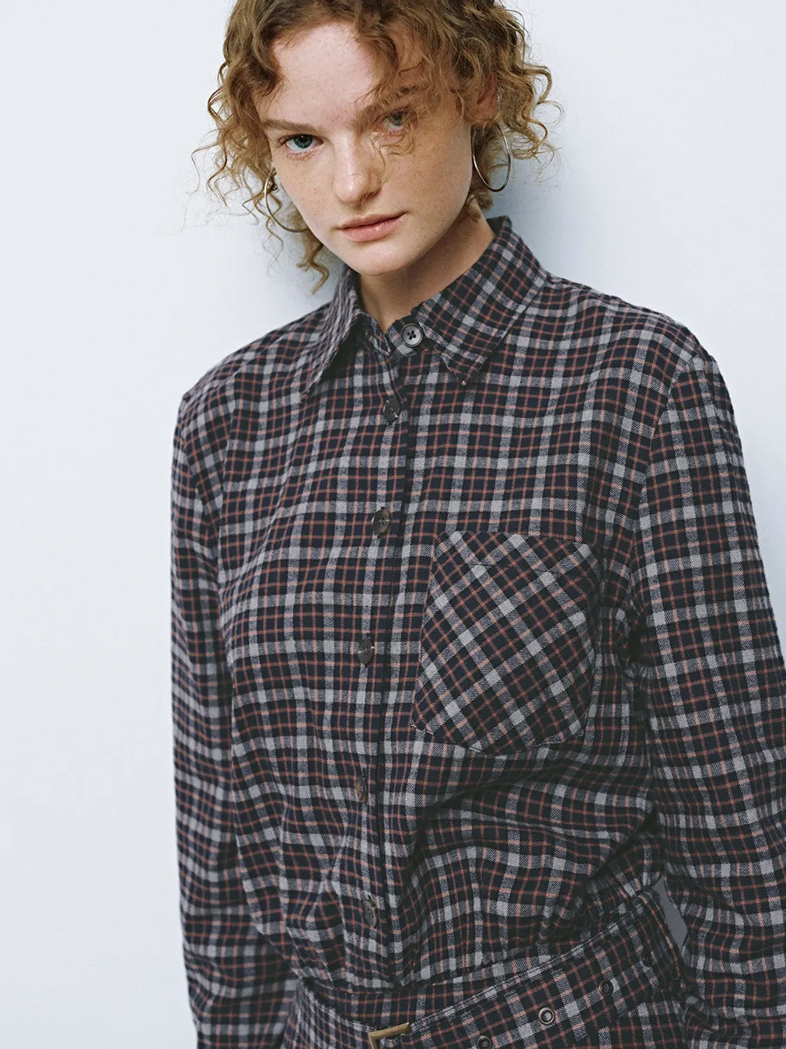 Plaid Pleated Skater Dresses sold by Urban Revivo product image thumbnail 3