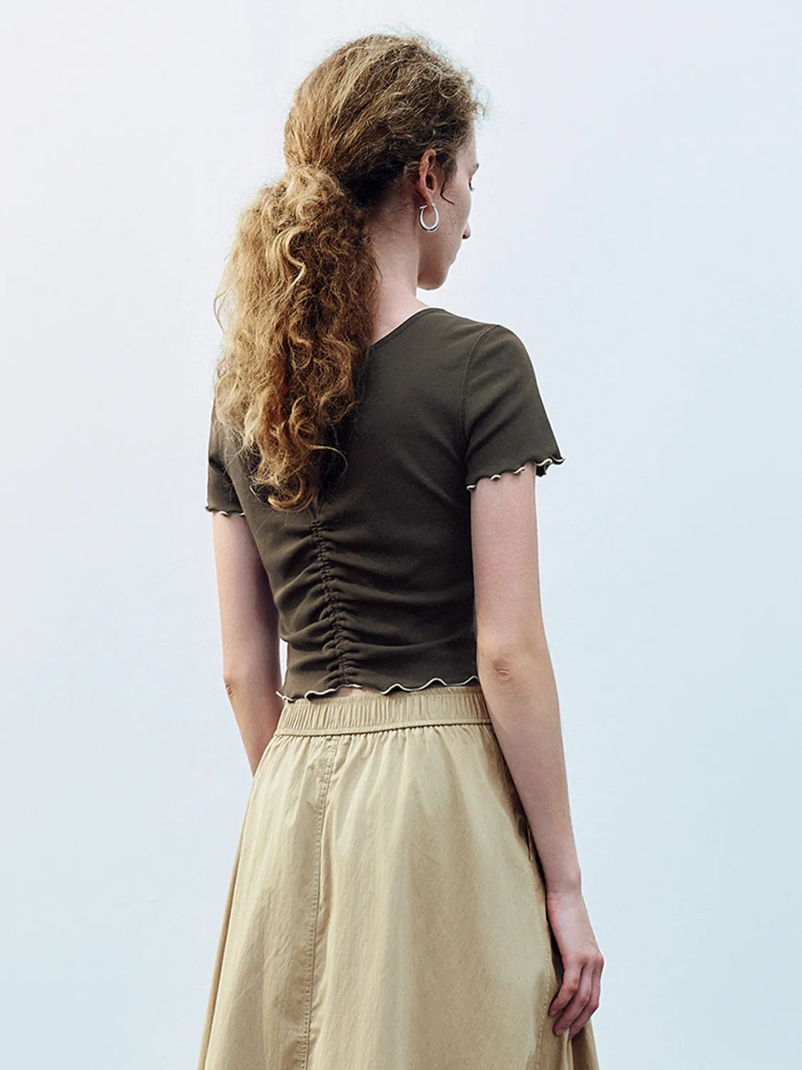 Skinny Printed Short Sleeve Shirts sold by Urban Revivo product image thumbnail 2