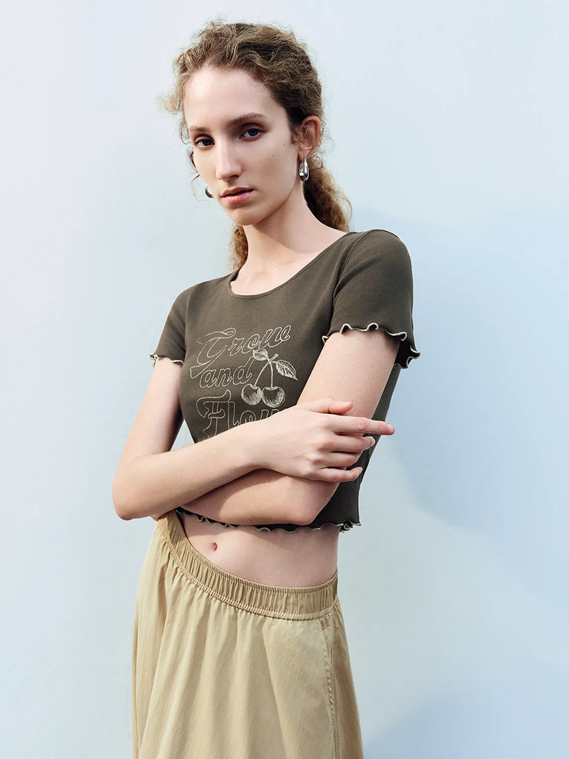 Skinny Printed Short Sleeve Shirts sold by Urban Revivo product image thumbnail 5