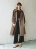 Notched Collar Double Breasted Trench Coats sold by Urban Revivo