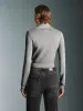 Lapel Button Up Cropped Knitted Cardigans sold by Urban Revivo