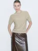 Short Sleeve Knitted T-Shirts sold by Urban Revivo