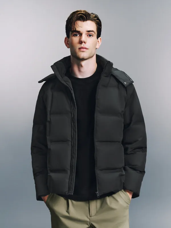 Zip Up Front Padded Down Outerwear sold by Urban Revivo