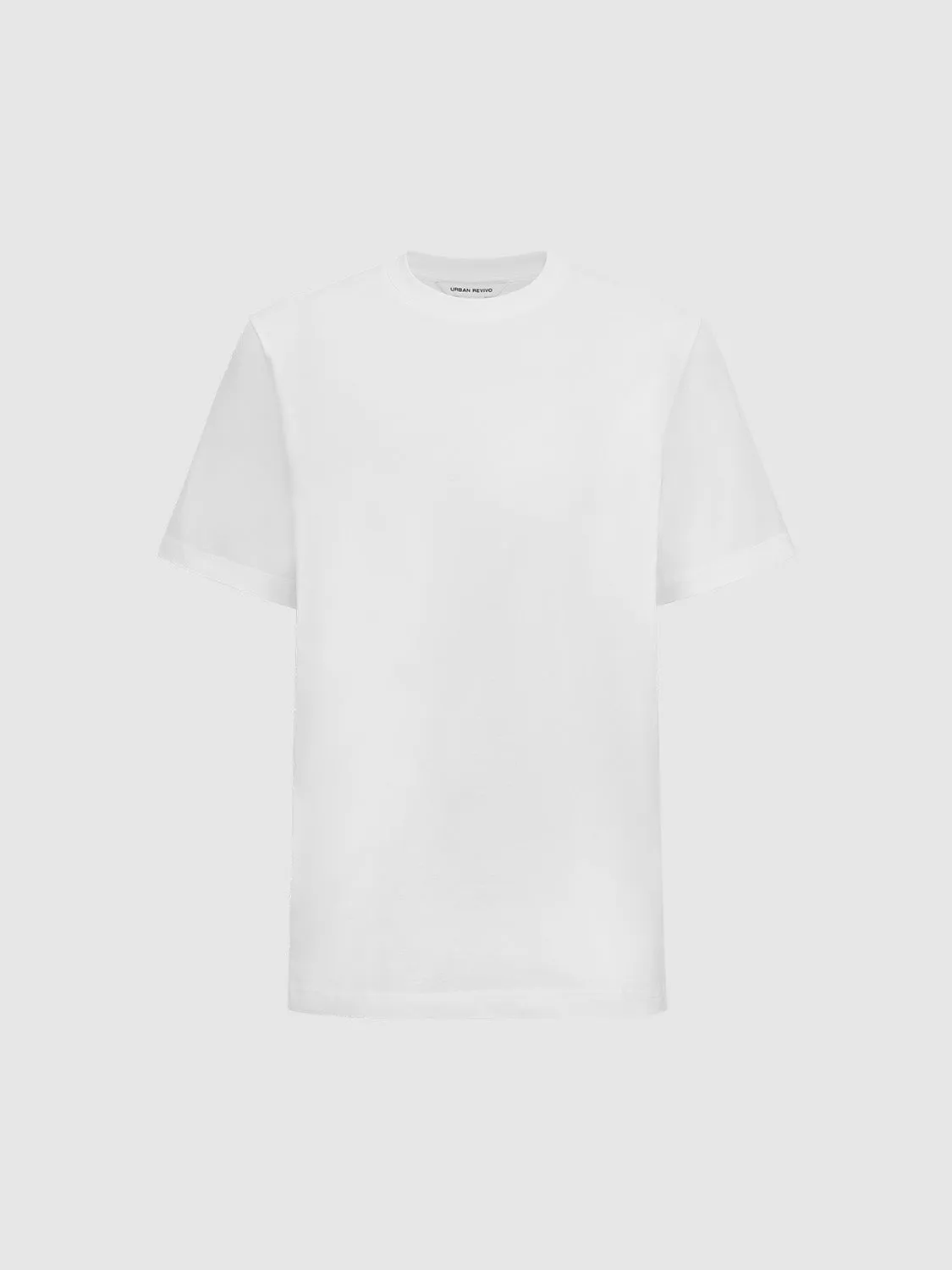 Crew Neck Short Sleeve Shirts sold by Urban Revivo product image thumbnail 3